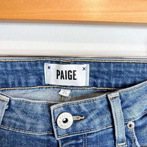 Paige Verdugo Ankle Jeans in Gia Destructed - Picture 9 of 9